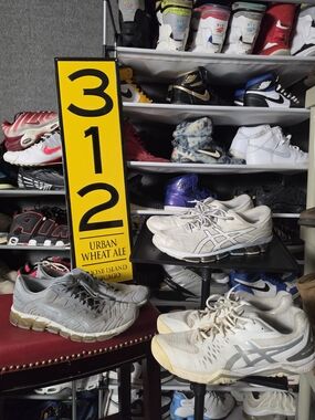 🔥 ASICS Size 13 Quantum Gel Challenger 3 Pair Bundle White Athletic Sneakers